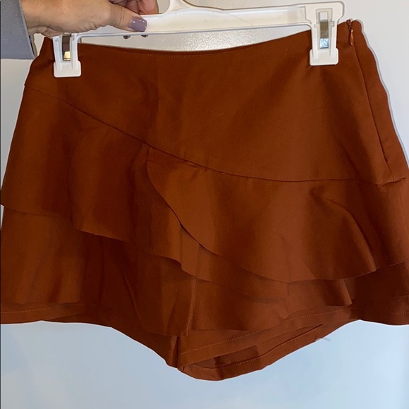 Rust Skort - Picture 1 of 2